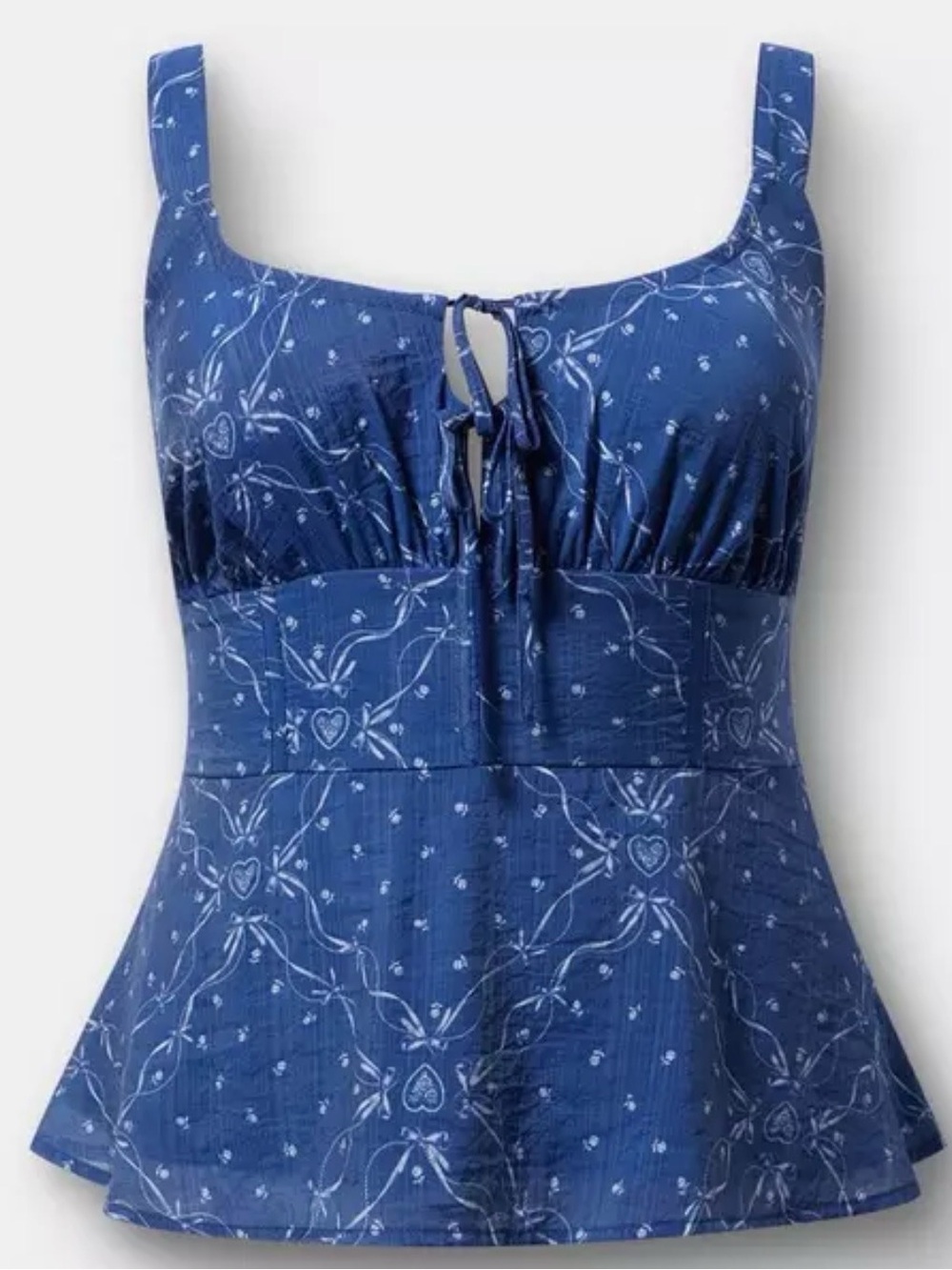 Torrid Peplum Corset Top